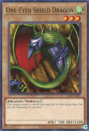 One-Eyed Shield Dragon LOB-EN087 YuGiOh Legend of Blue Eyes White Dragon: 25th Anniversary