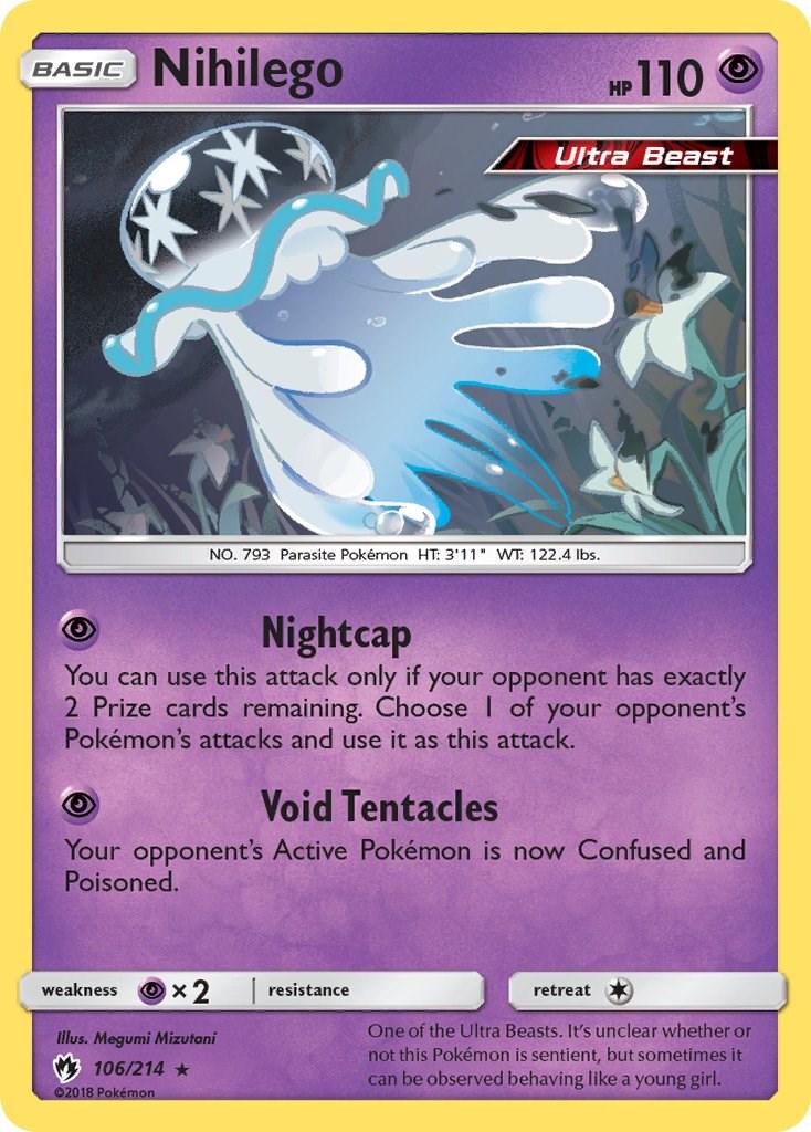 Nihilego #106 Pokemon Lost Thunder