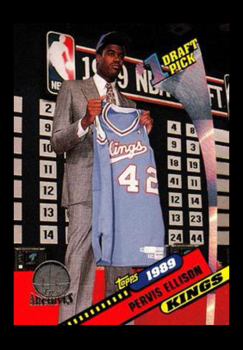 Pervis Ellison Gold #9 Basketball Cards 1992 Topps Archives
