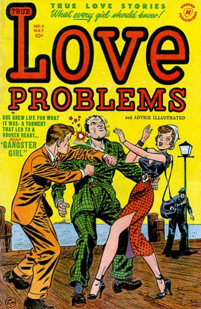 True Love Problems and Advice Illustrated #9 (1951) Comic Books True Love Problems and Advice Illustrated