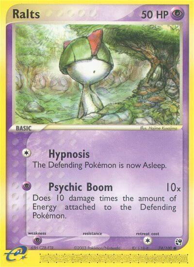 Ralts #74 Pokemon Sandstorm