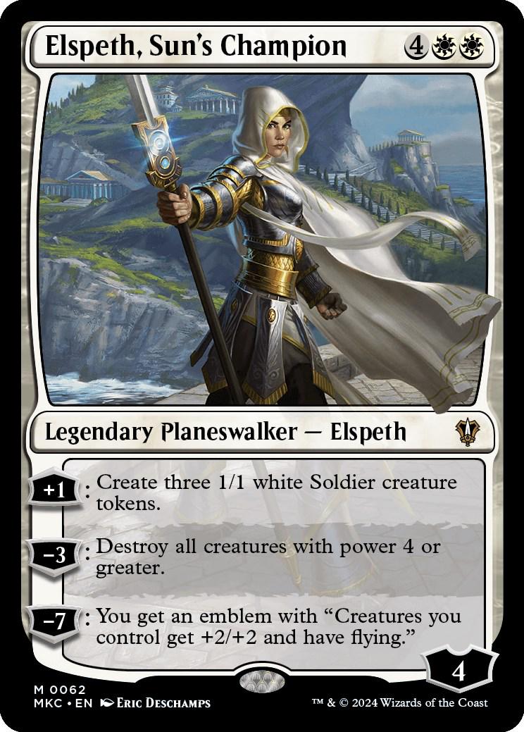 Elspeth, Sun's Champion #62 Magic Murders at Karlov Manor Commander
