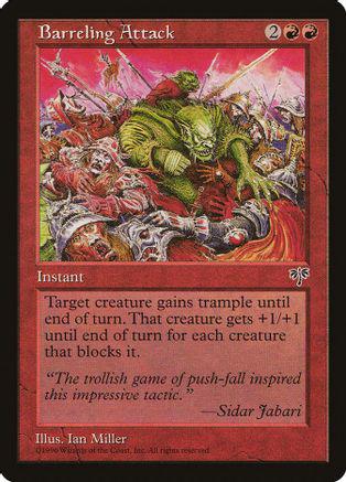 Barreling Attack Magic Mirage