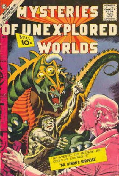 Mysteries of Unexplored Worlds #25 (1961) Comic Books Mysteries of Unexplored Worlds