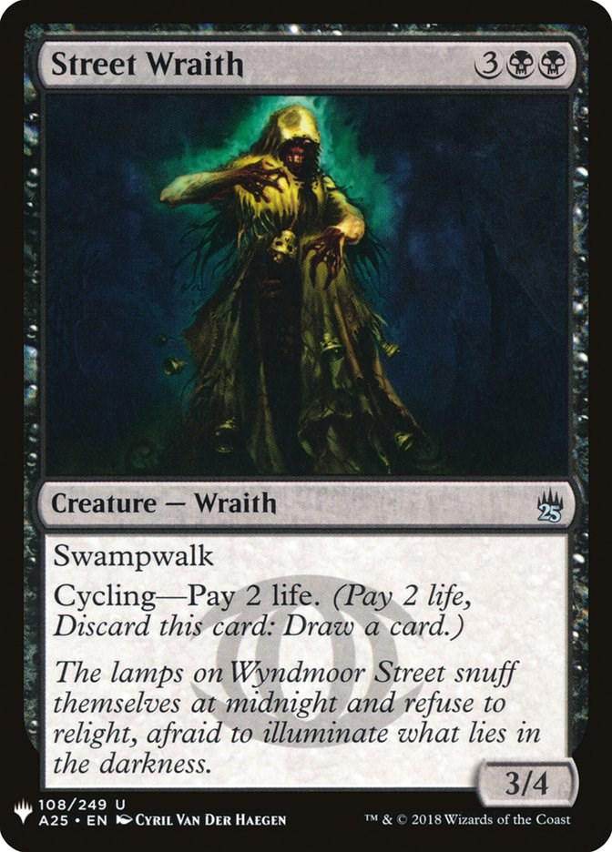 Street Wraith #108 Magic The List Reprints