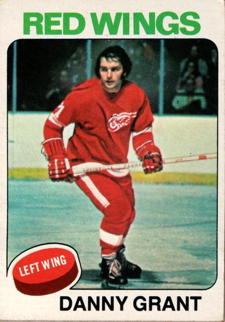 Danny Grant #49 Hockey Cards 1975 Topps