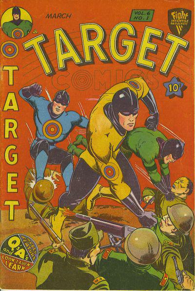 Target Comics v6 #1 (1945) Comic Books Target Comics