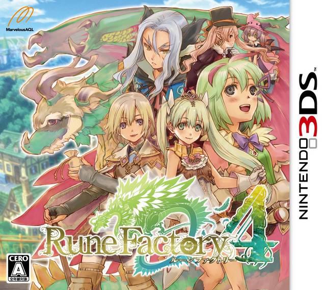 Rune Factory 4 JP Nintendo 3DS