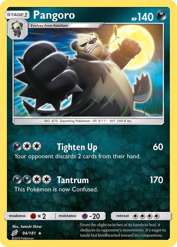 Pangoro #94 Pokemon Team Up