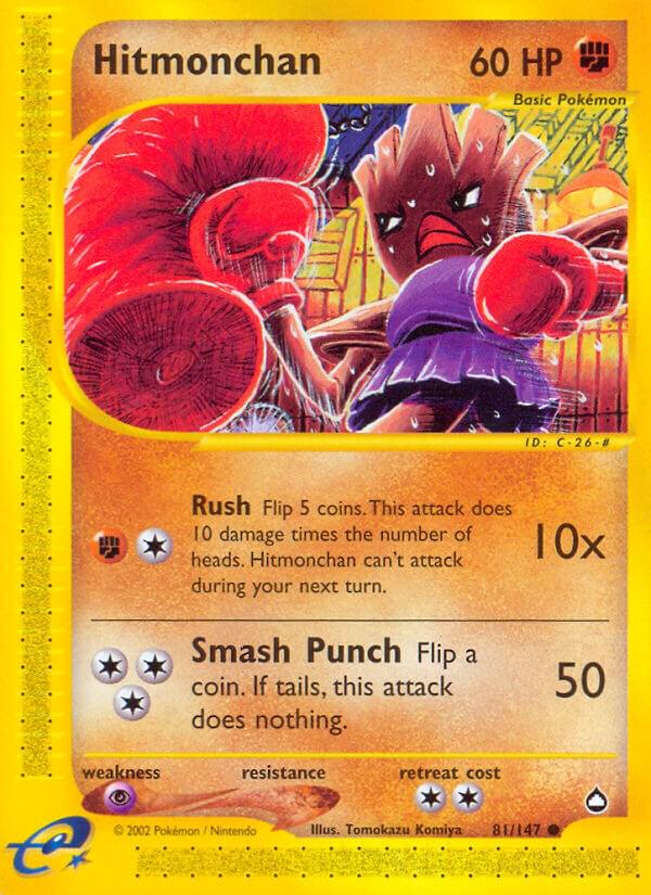 Hitmonchan #81 Pokemon Aquapolis