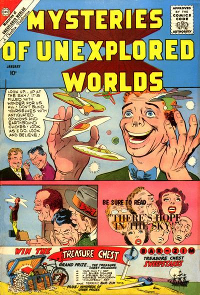 Mysteries of Unexplored Worlds #22 (1961) Comic Books Mysteries of Unexplored Worlds