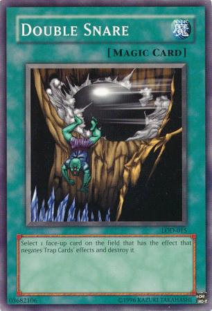 Double Snare LOD-015 YuGiOh Legacy of Darkness