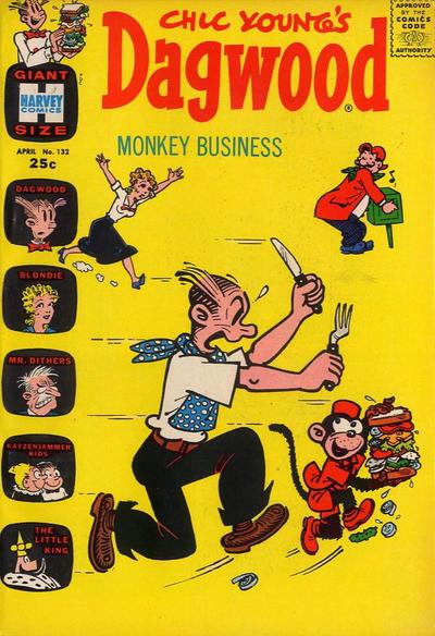 Dagwood #132 (1963) Comic Books Dagwood