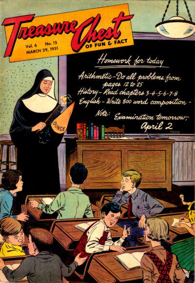 Treasure Chest of Fun and Fact #15 101 (1951) Comic Books Treasure Chest of Fun and Fact