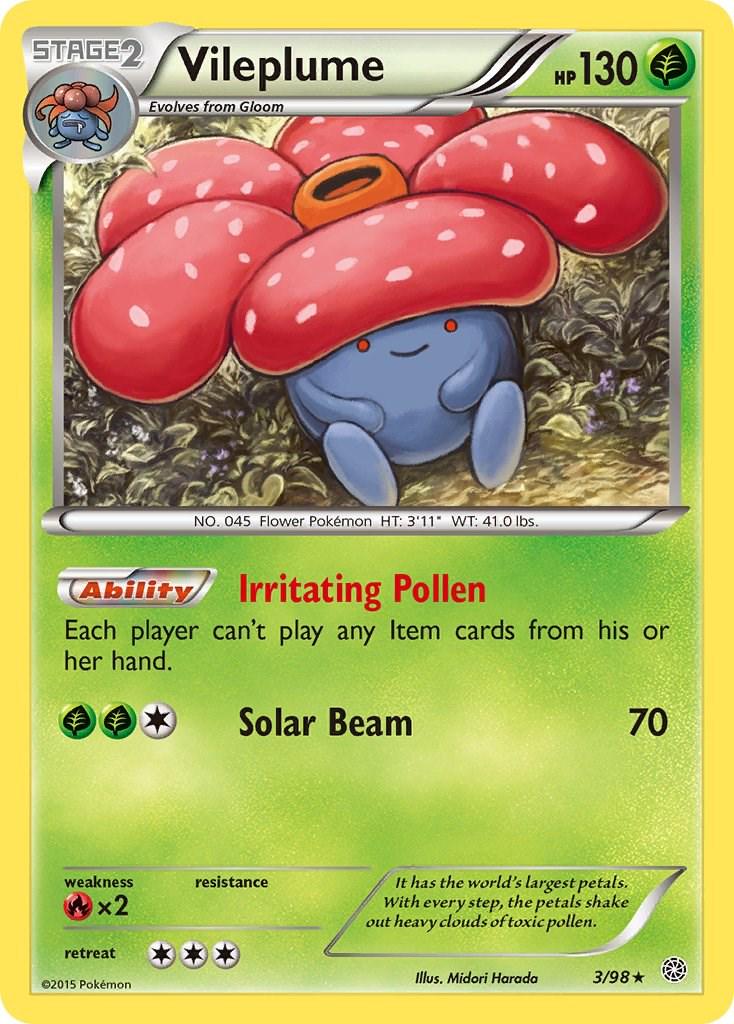 Vileplume #3 Pokemon Ancient Origins