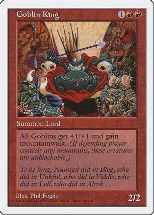 Goblin King Magic 5th Edition