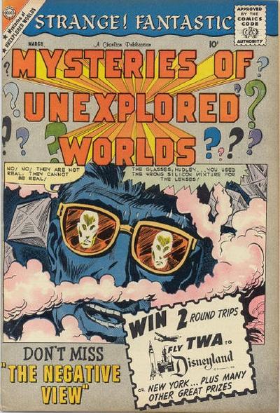 Mysteries of Unexplored Worlds #17 (1960) Comic Books Mysteries of Unexplored Worlds
