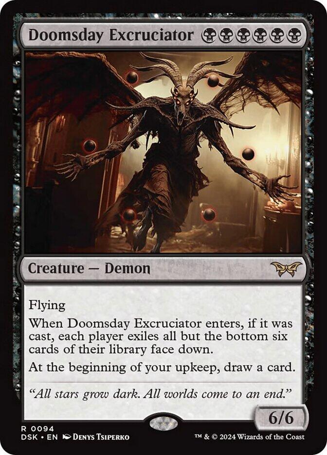 Doomsday Excruciator #94 Magic Duskmourn: House of Horror