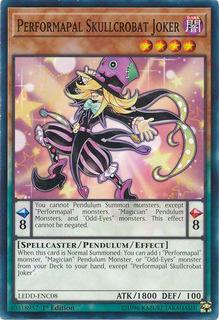 Performapal Skullcrobat Joker LEDD-ENC08