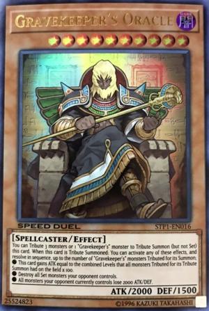 Gravekeeper's Oracle STP1-EN016 YuGiOh Speed Duel Tournament Pack 1