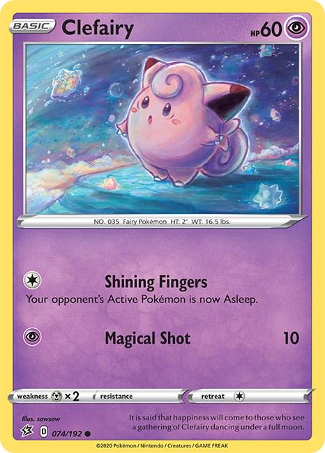 Clefairy #74 Pokemon Rebel Clash