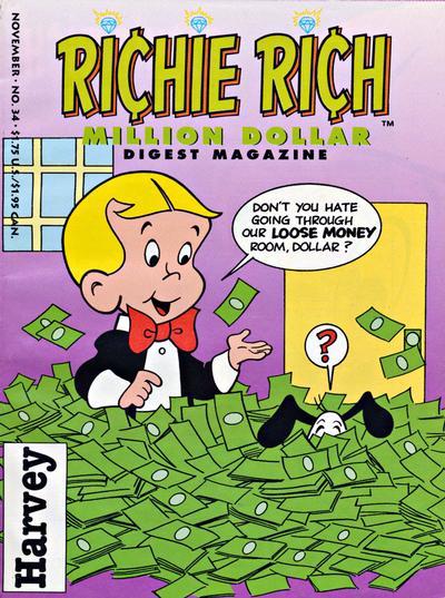Richie Rich Million Dollar Digest #34 (1994) Comic Books Richie Rich Million Dollar Digest