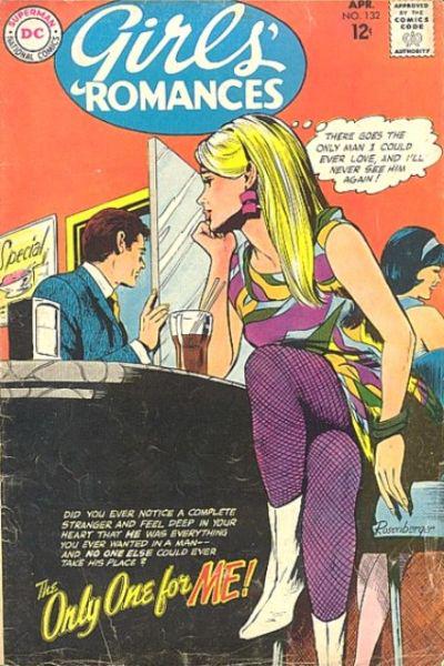 Girls' Romances #132 (1968) Comic Books Girls' Romances