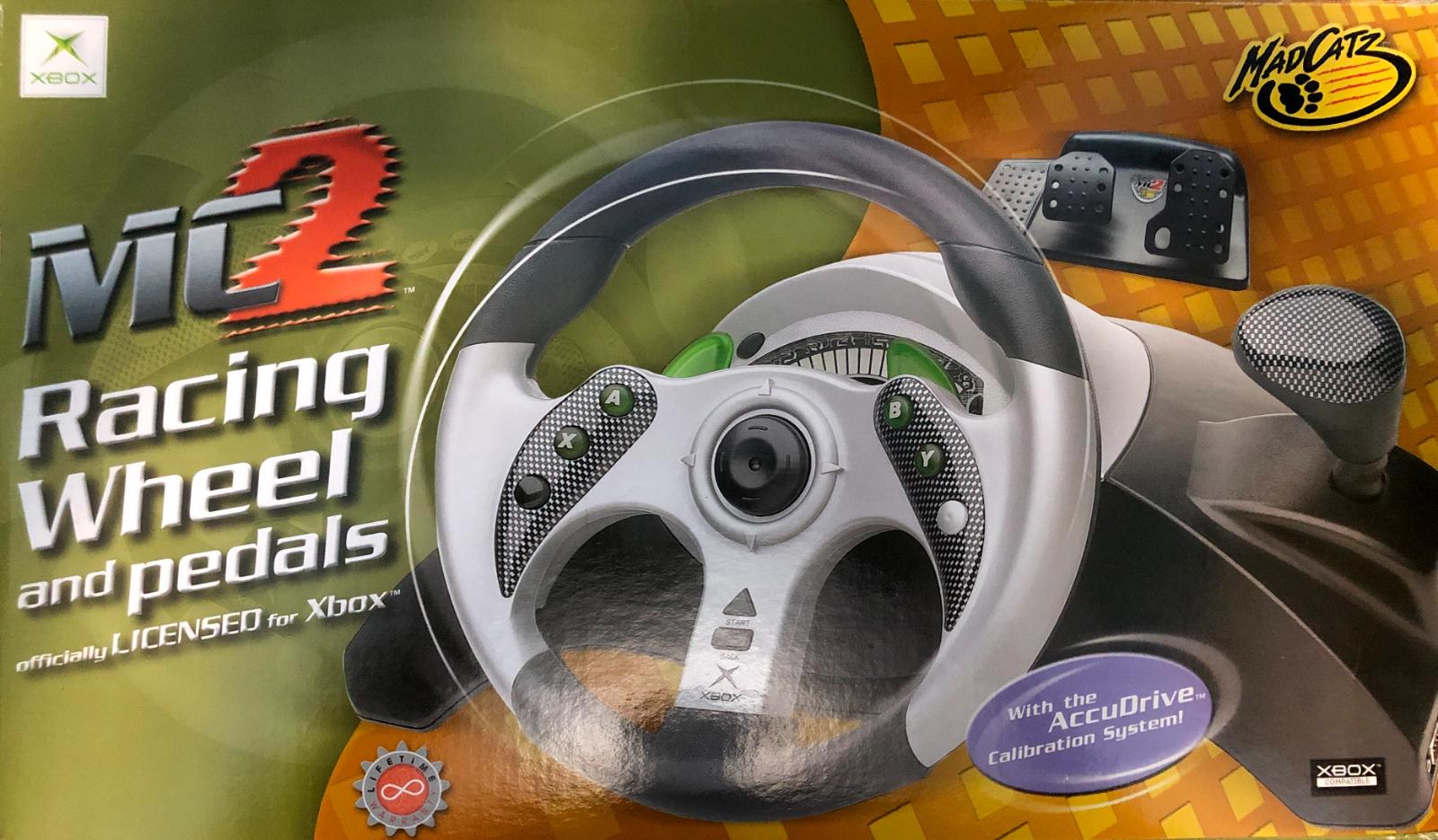 Madcatz MC2 Racing Wheel with Pedals Xbox