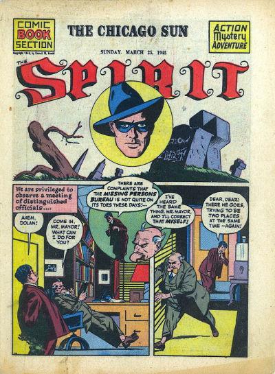 Spirit #3/25/1945 (1945) Comic Books Spirit