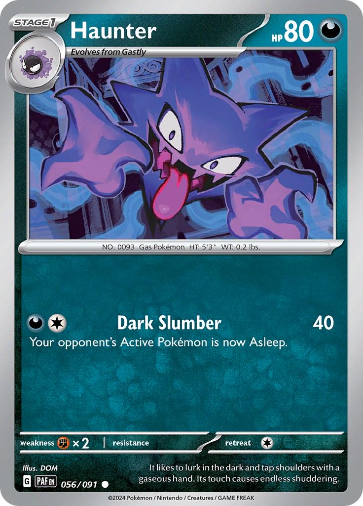 Haunter #56 Pokemon Paldean Fates