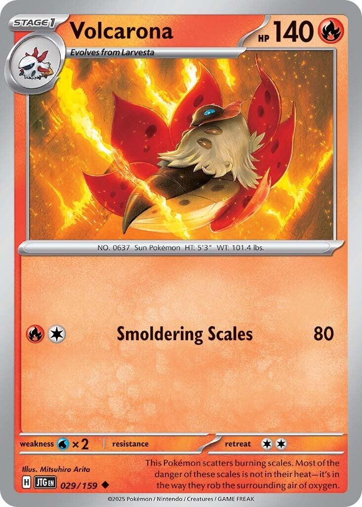 Volcarona #29 Pokemon Journey Together
