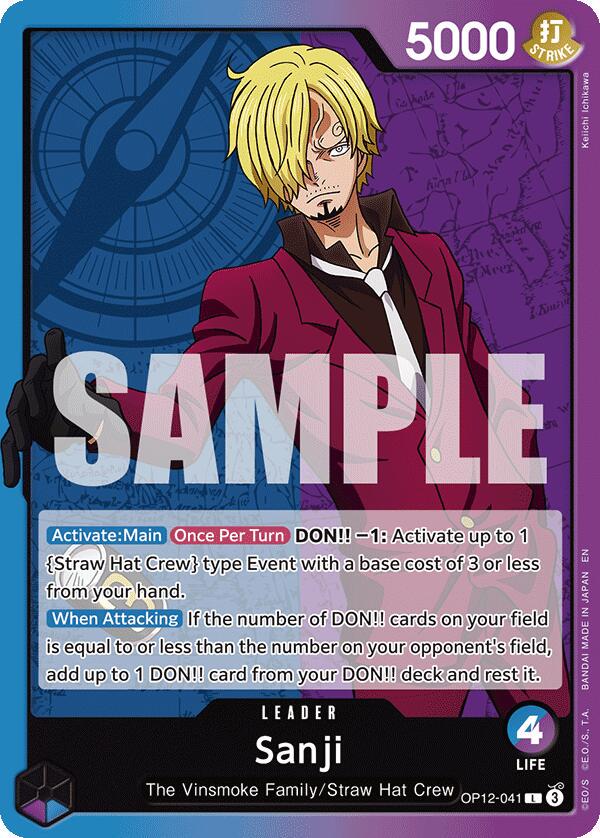 Sanji OP12-041 One Piece Legacy of the Master