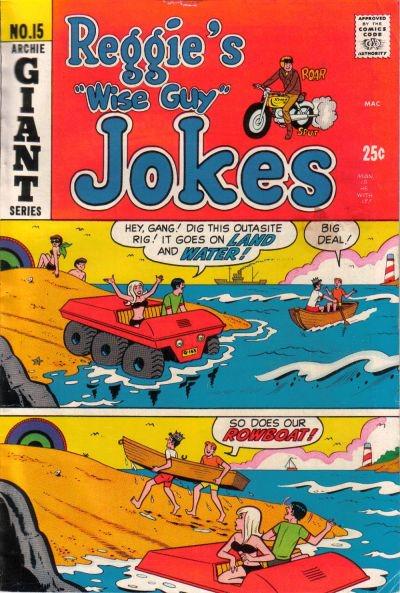 Reggie's Wise Guy Jokes #15 (1970) Comic Books Reggie's Wise Guy Jokes