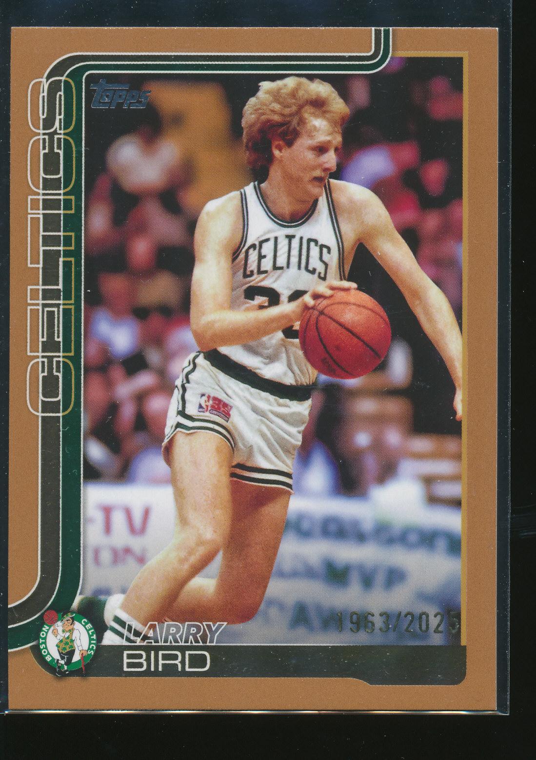 Larry Bird [Gold] #257 Prices | 2025 Topps | Basketball Cards