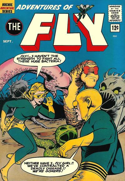 Adventures of the Fly #21 (1962) Comic Books Adventures of the Fly