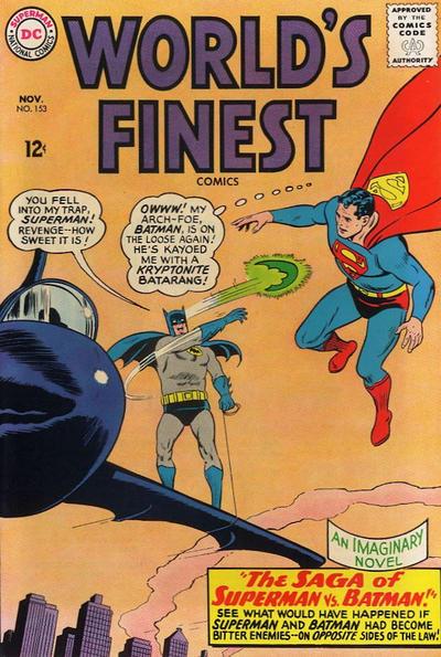 World's Finest Comics #153 (1965) Comic Books World's Finest Comics