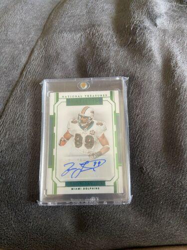 Jason Taylor Football Cards 2018 National Treasures Signatures