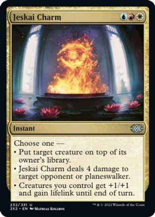 Jeskai Charm #232 Magic Double Masters 2022