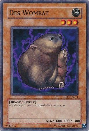 Des Wombat DR3-EN211 YuGiOh Dark Revelation Volume 3