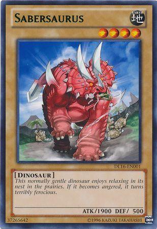 Sabersaurus DL16-EN001 YuGiOh Duelist League 16