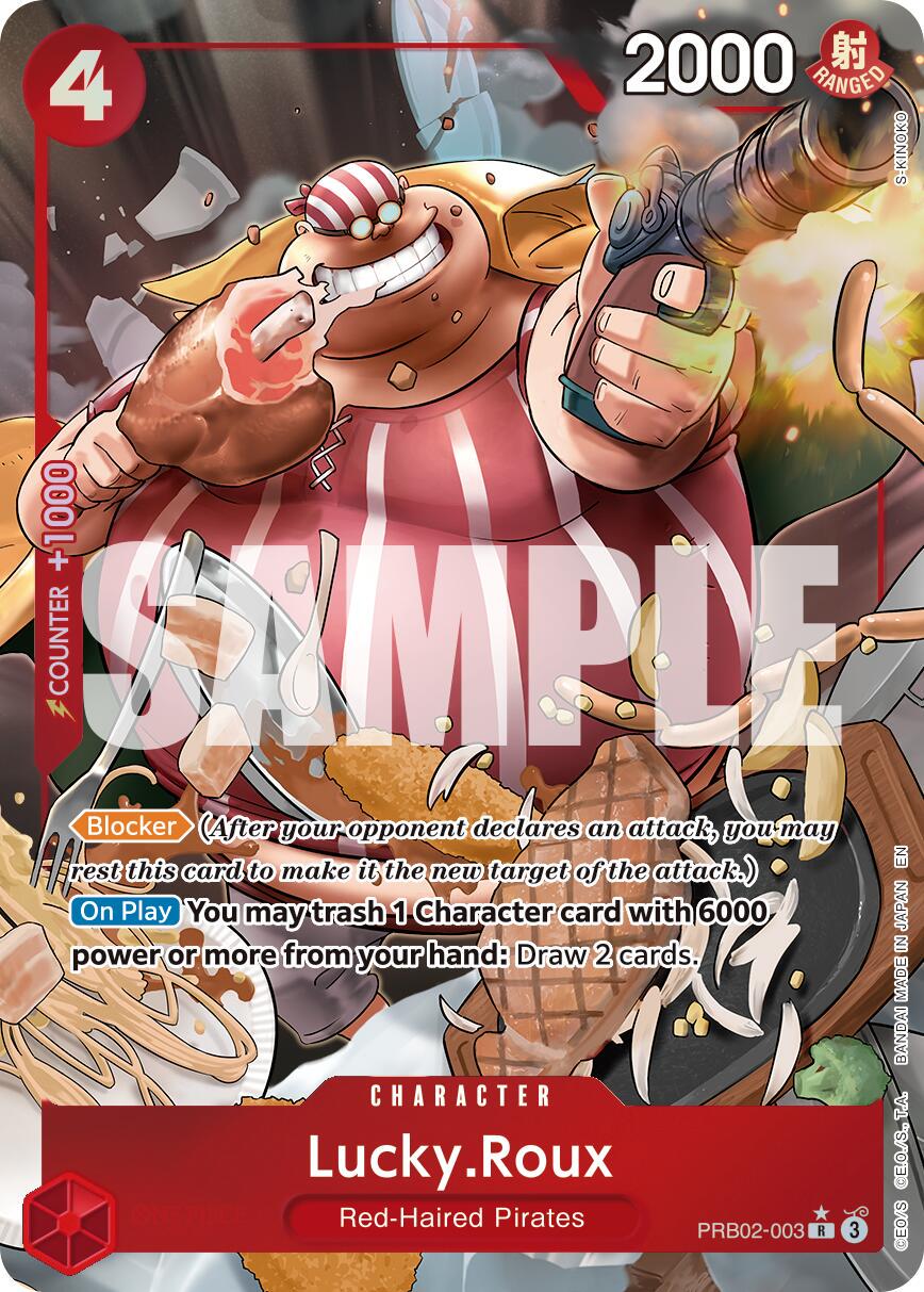 Lucky様 Lucky.Roux [Alternate Art] PRB02-003 Prices | One Piece Premium