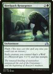 Howlpack Resurgence 1x FOIL SOI MTG Shadows Over Innistrad Uncommon MINT green Howlpack Resurgence 1x FOIL SOI MTG Shadows Over Innistrad Uncommon MINT green