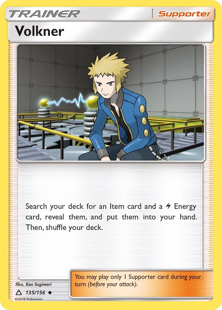 Volkner #135 Pokemon Ultra Prism