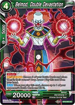 Belmod, Double Devastation BT9-050 Dragon Ball Super Universal Onslaught
