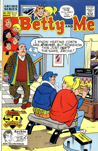Betty and Me #189 (1991) Comic Books Betty and Me