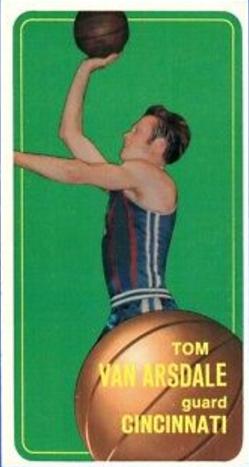 Tom Van Arsdale #145 Basketball Cards 1970 Topps