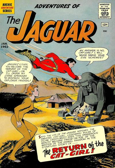 Adventures of the Jaguar #4 (1962) Comic Books Adventures of the Jaguar