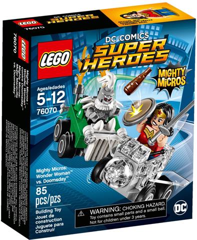 Mighty Micros: Wonder Woman vs. Doomsday #76070 LEGO Super Heroes
