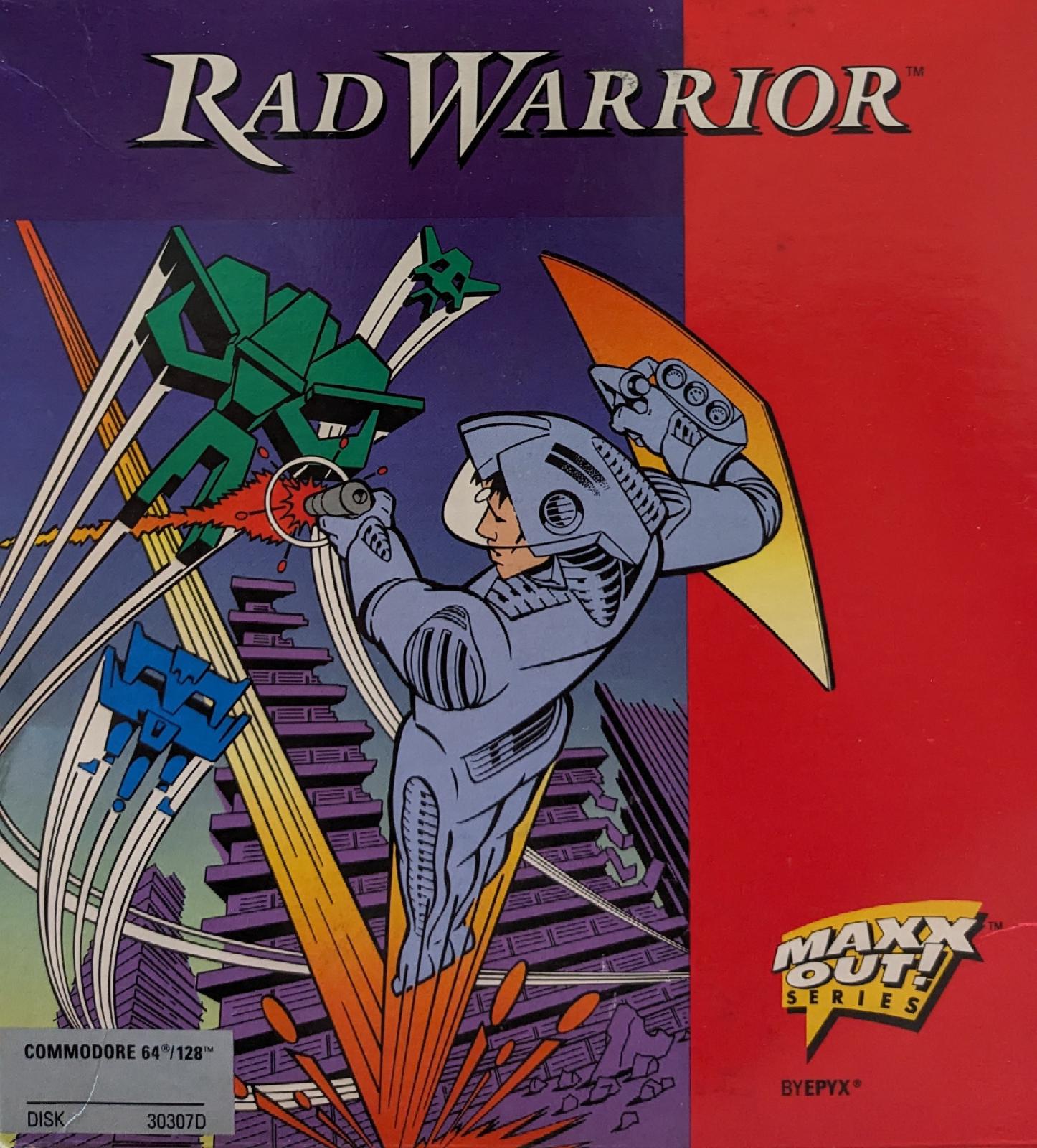 Rad Warrior Commodore 64