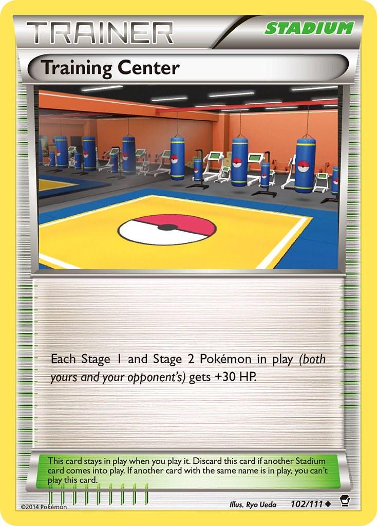 Training Center #102 Pokemon Furious Fists